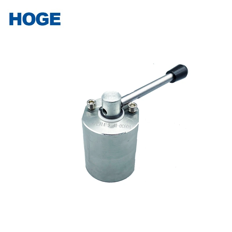 HOGE 3/8 Inch Steel 300Bar High Pressure Hydraulic DF 6A-Way Diverter Ball Valve For Factory Hot Sale