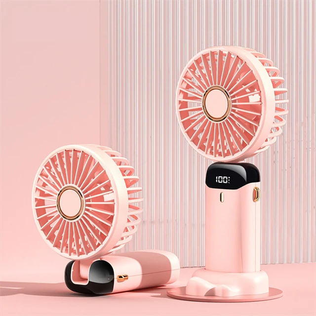 Hand Held Water Spray Mist Hand Fan Mini Table Air Cooler Fan Portable Folding Fan USB 2 in 1 Customized Logo Free Paper Box 5V