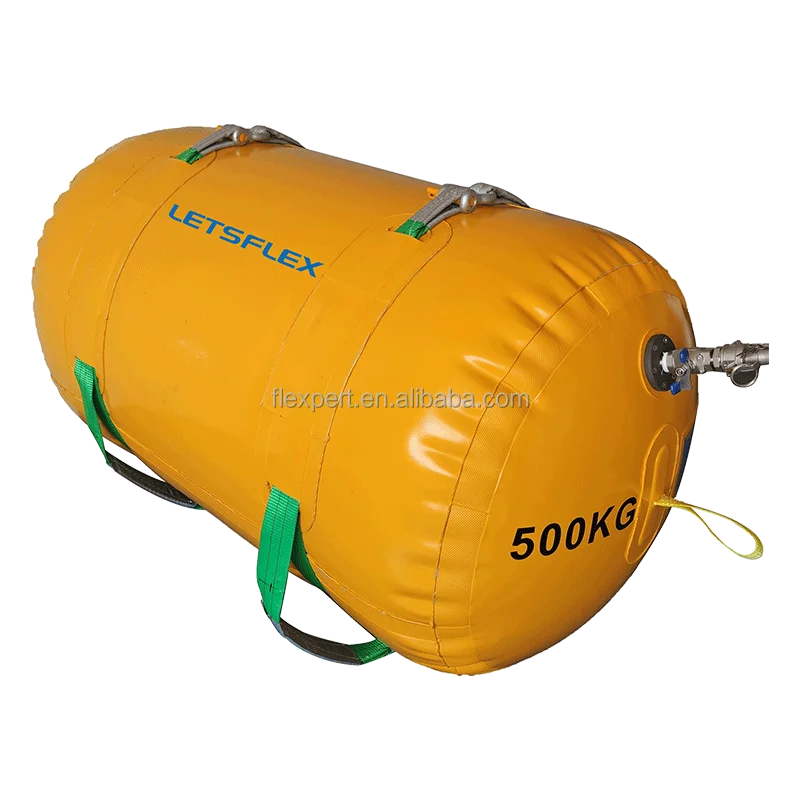 LETSFLEX PVC Sunk Ship Refloating Buoyancy Bags Salvage PVC Airbag Plastic Pontoons For Underwater Garbage