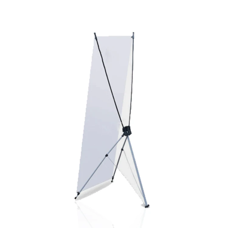 Economical Black X Banner Stand Display Korean Style Roll-up Stand for Indoor/Outdoor Advertising Sea/Air X Stand
