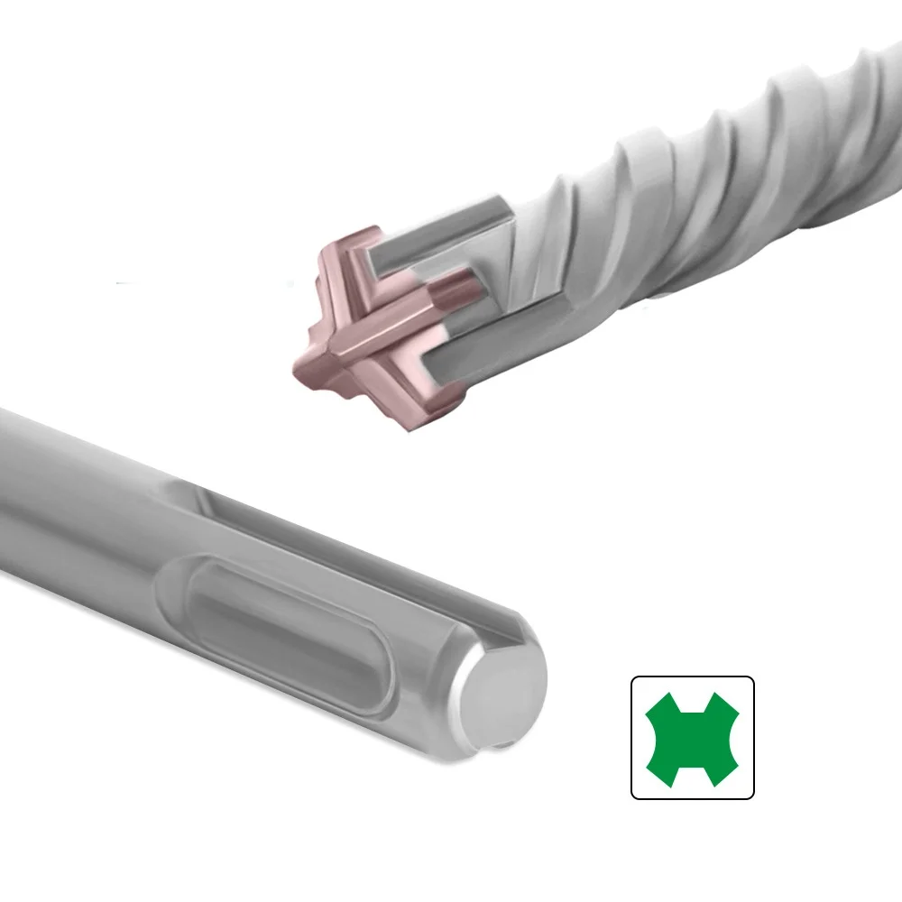 SDS Plus Rotary Hammer Drill Bit 6-14mm Masonry Drill Bit