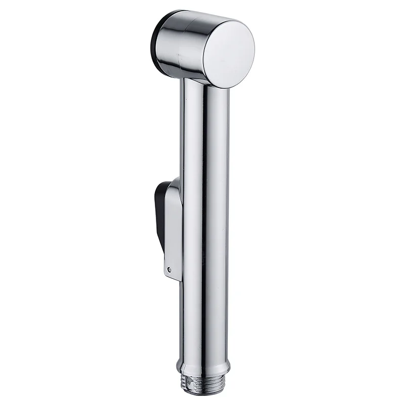 Chrome ABS wall mount horizontal shattaf sprayer handheld portable health faucet