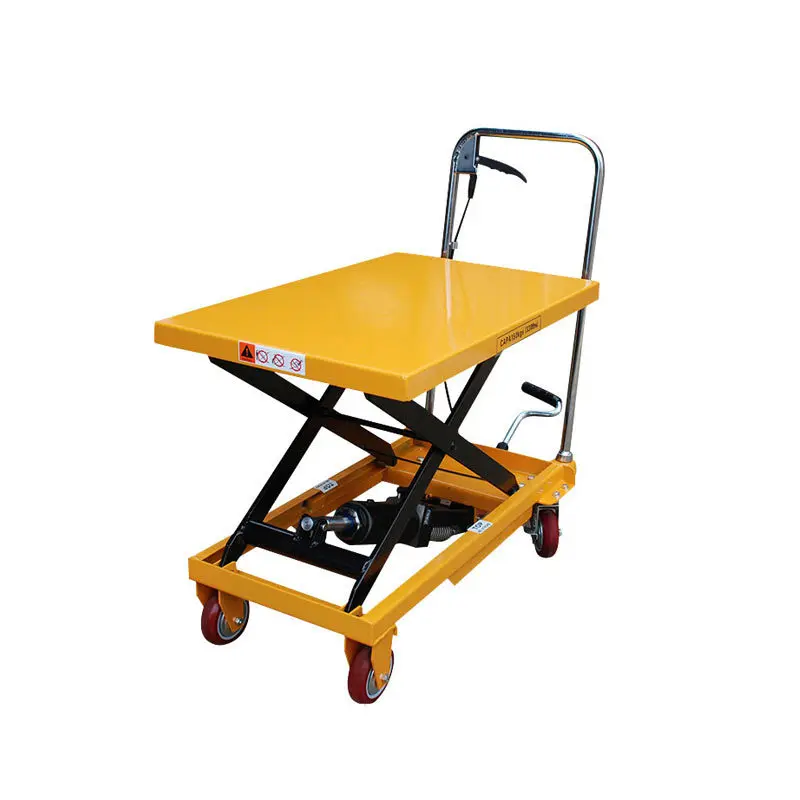 Hydraulic Lift Table With Roller Hydraulic Table Lift Manual Scissor Lift