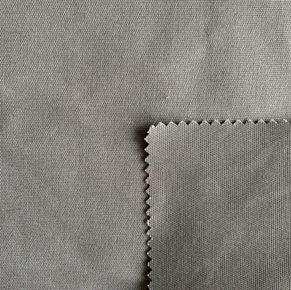 TCP14/MOOBO PLAIN 45%COTTON+32%COOLMAX+23%T400 MECHANICAL STRETCH 20S+20S*16S+300D/T400 COOLMAX Plain weave UV CUT