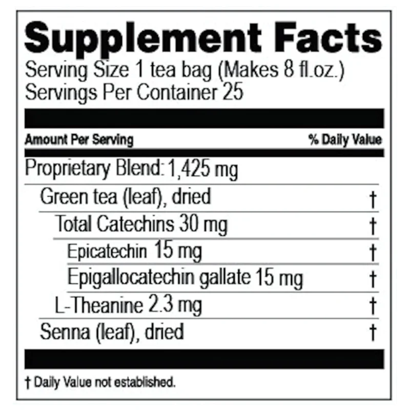 Lifeworth Private label Slim tea bag 28 day flat tummy Herbal Detox slimming weight loss tea