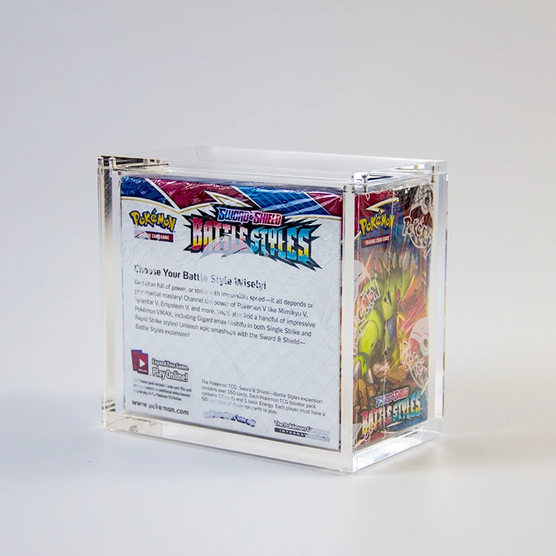 Yageli Customized Acrylic Pokemon Booster collectibles box