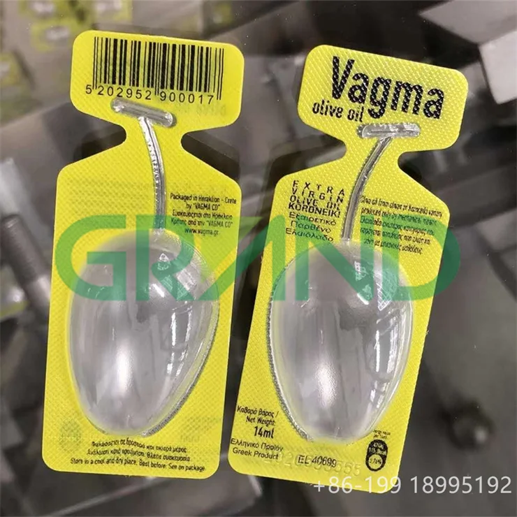 14ml Monodose capsule packing equipment mini olive oil bottle liquid forming filling sealing machine