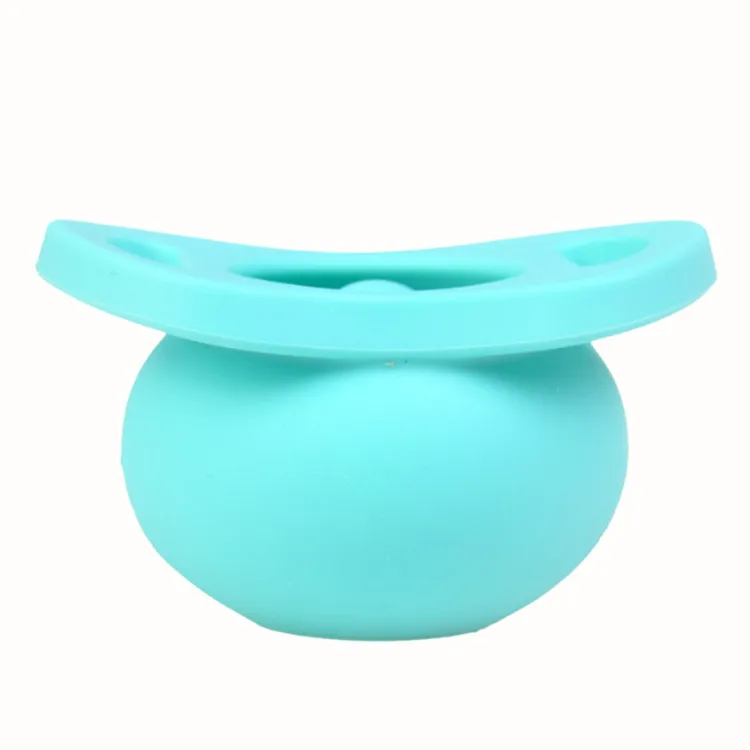 Wholesale BPA Free Safe Retractable Infant Nipple Baby Food Grade Silicone Pacifier with PP Box Standard Silicon Baby Eating 14g