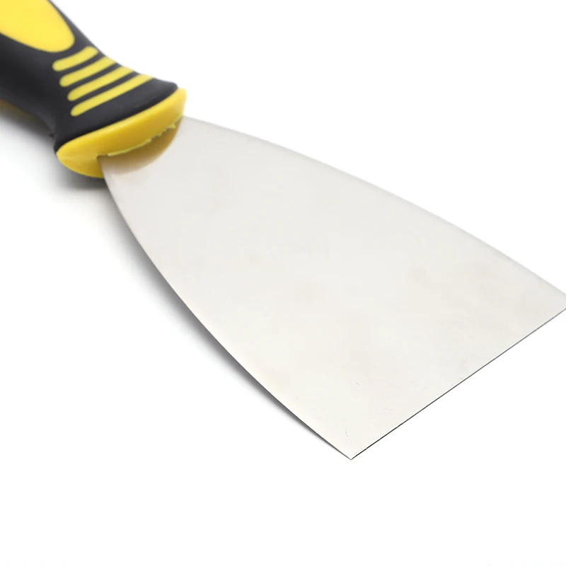 Низкая цена, пластиковая ручка, лезвие из нержавеющей стали, материал, лакокрасочный нож, скребок