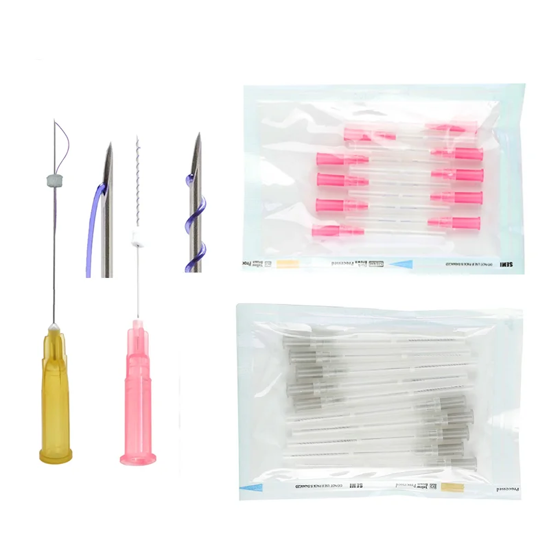 Korea Medical Skin Tightening Lips Wrinkle Filling Threads Pdo Thread Mono 29G 25mm