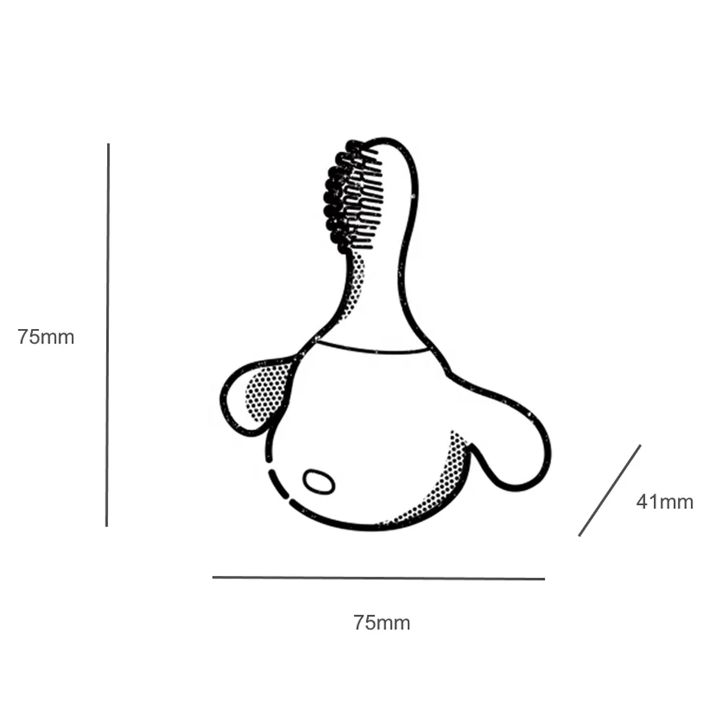 
Kalar baby teether silicon tooth molar rod training tooth brush teething toy soft molar rod for baby infant toddler kids 