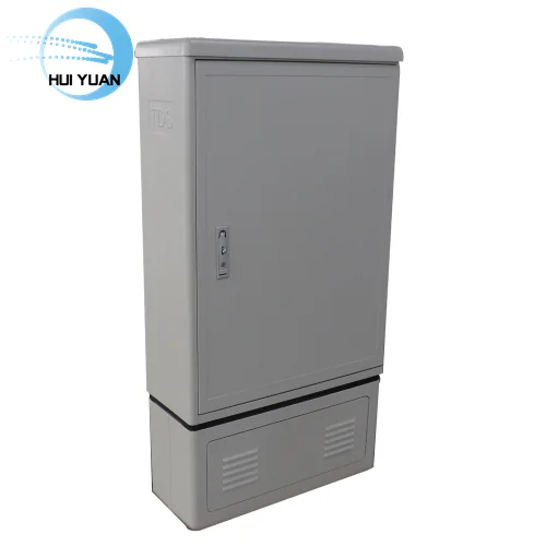 288 Cores Fiber Optical Cabinet SMC Splitter Distribution Cabinet Outdoor Terminal Cabinet