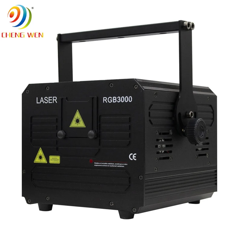 1W 2W 3W 4W RGB ILDA animation laser light for DJ nightclubs party laser beam light show system