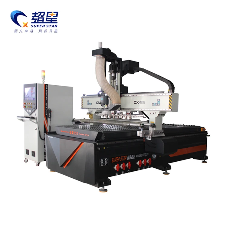 atc cnc router machine loading&uploading table optional furniture industry