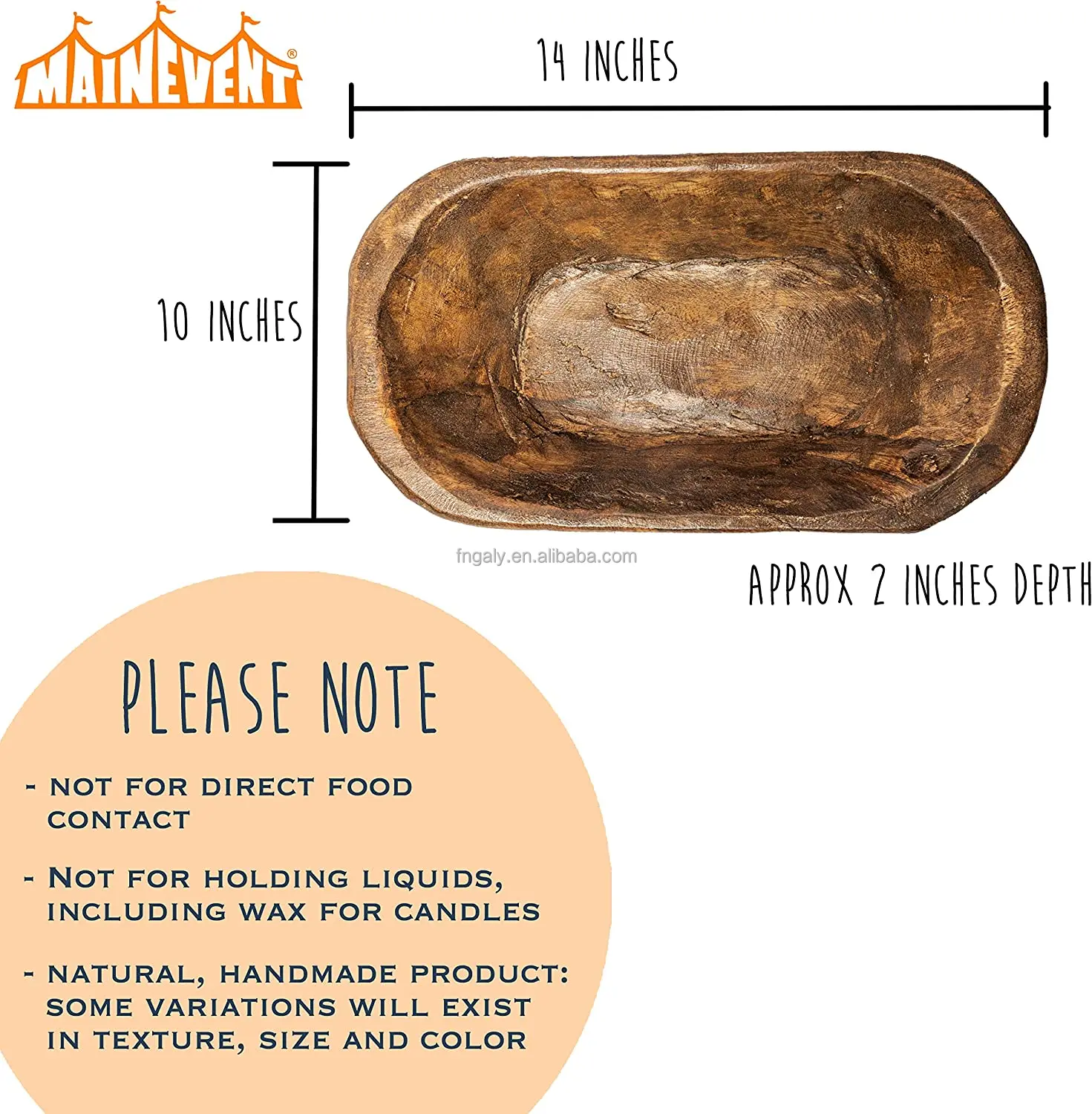 wooden dough bowls wholesale for candles Home Decor  Custom Rustic Farmhouse wood dough bowl