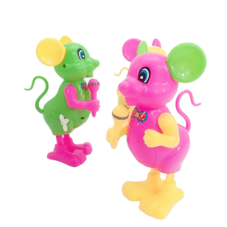
Wind-up toy children clockwork mouse microphone Little mouse kindergarten gift 