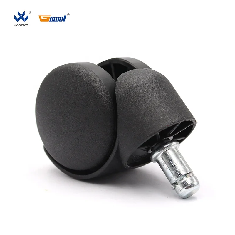 DWG-D003 Hot Sale Widely Used All black heavy duty roller type General Durable Customized Swivel caster wheel