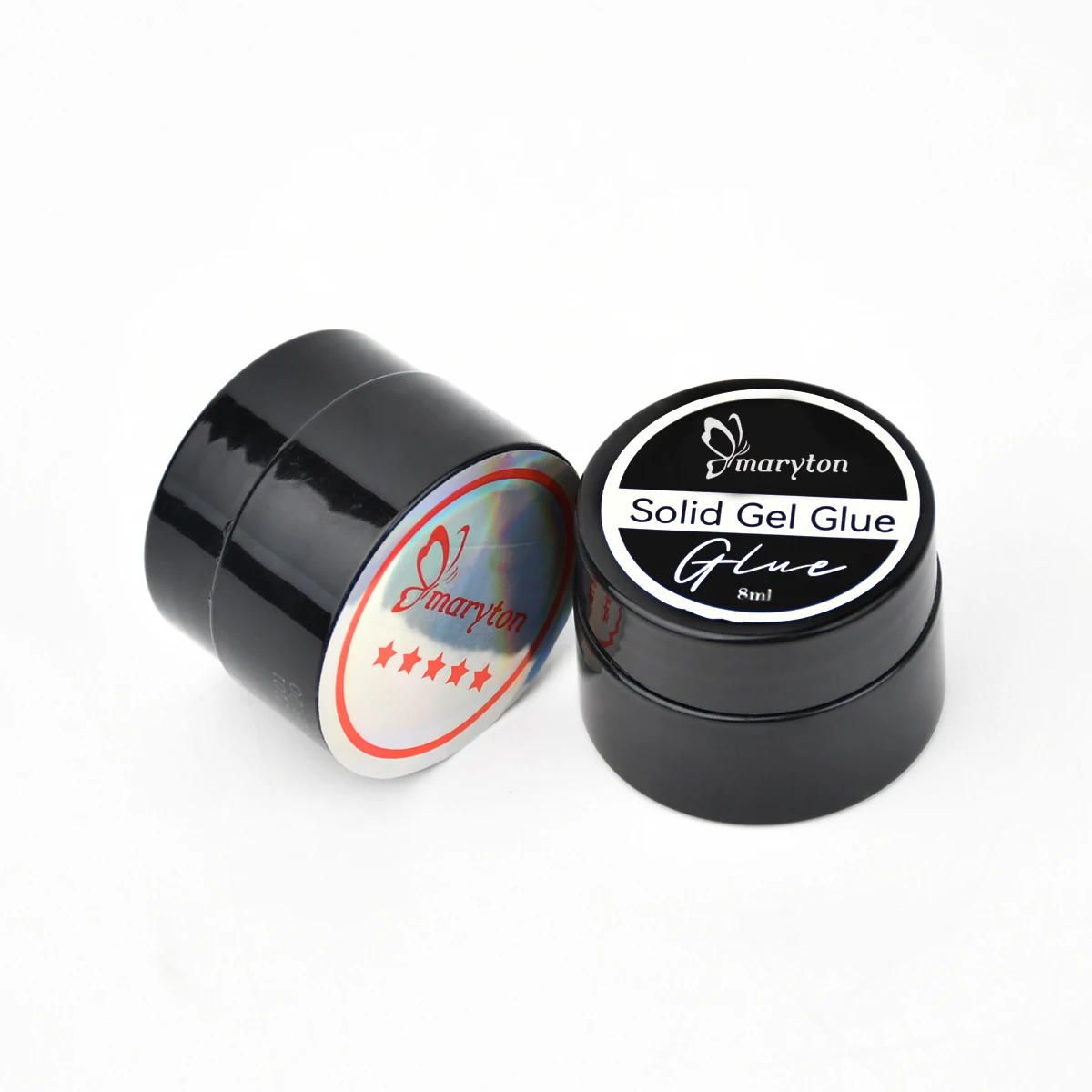 Maryton New High Quality Nail Polish Painting Gel No Wipe Mirror Effect Golden Metal Gel Paints