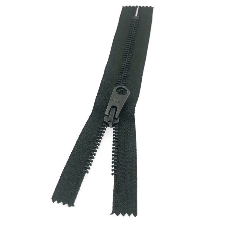 Customized 5# Close end   Nickel Free  Eco Friendly Gun Metal Color  Logo Puller Metal Handbag Zipper