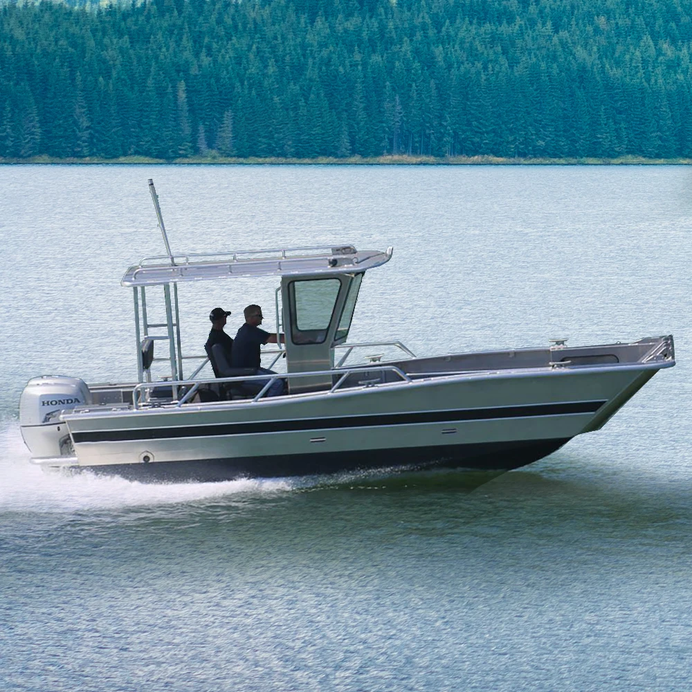 2022 Ecocampor durable excellent weld aluminum work  Barge landing craft  rescue vessel for sale