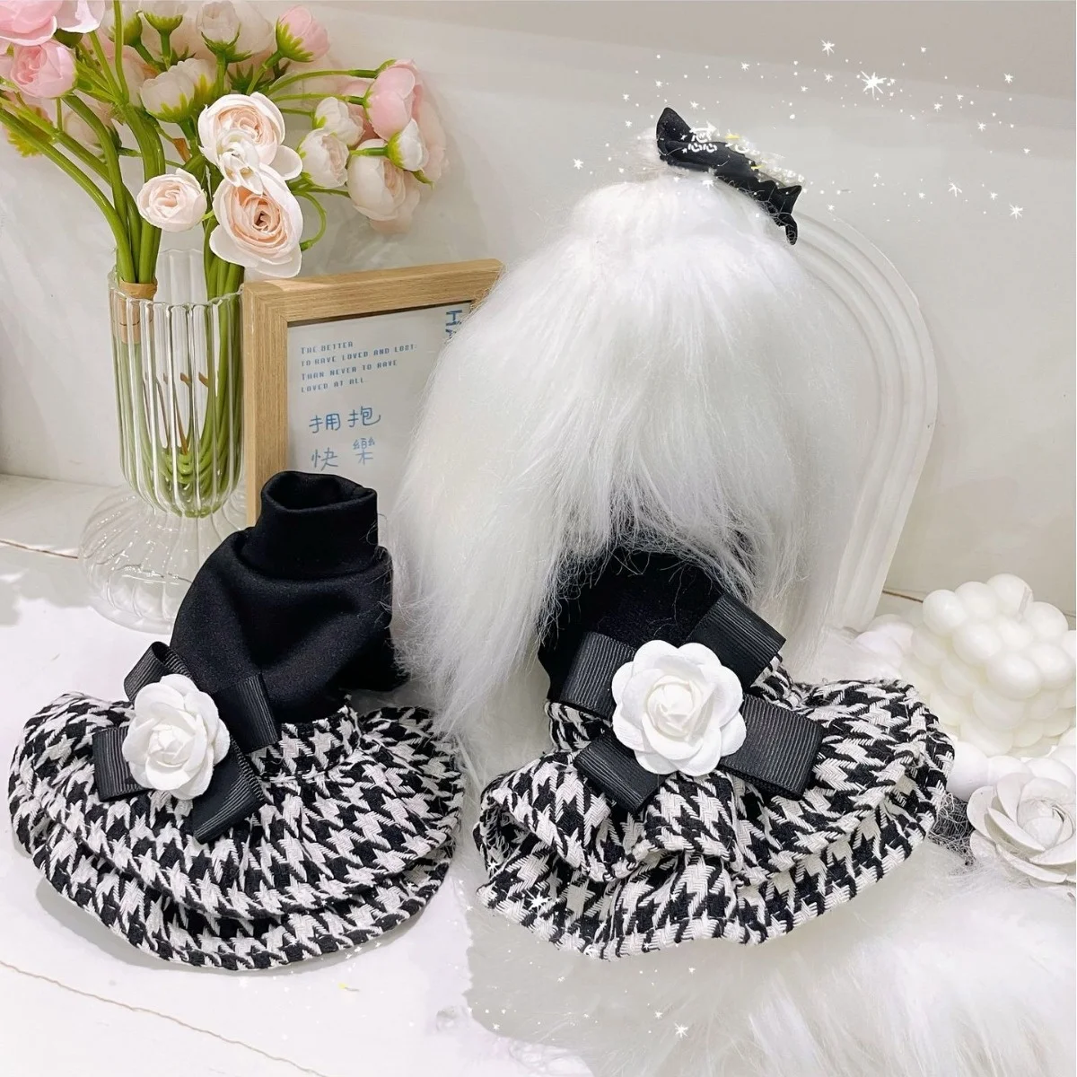 Hot Sale Cute Tiny Puppy Teddy Clothes Luxury Designer XXS Dog Couture Dress Dog Princess Dress Beautiful Dresses For Dogs