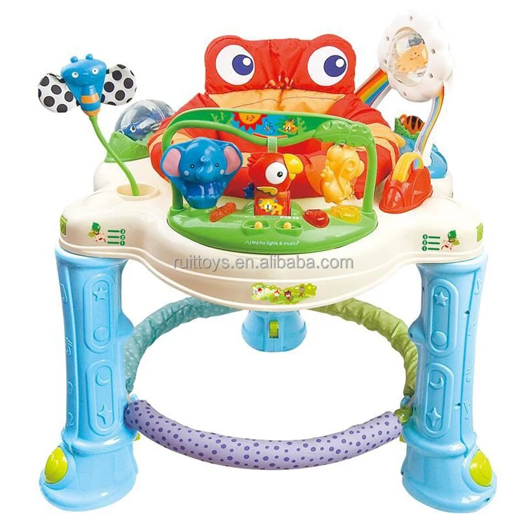 Music Fisher Toys Educational Safe Children Baby Walkers Jump Chair Toys
