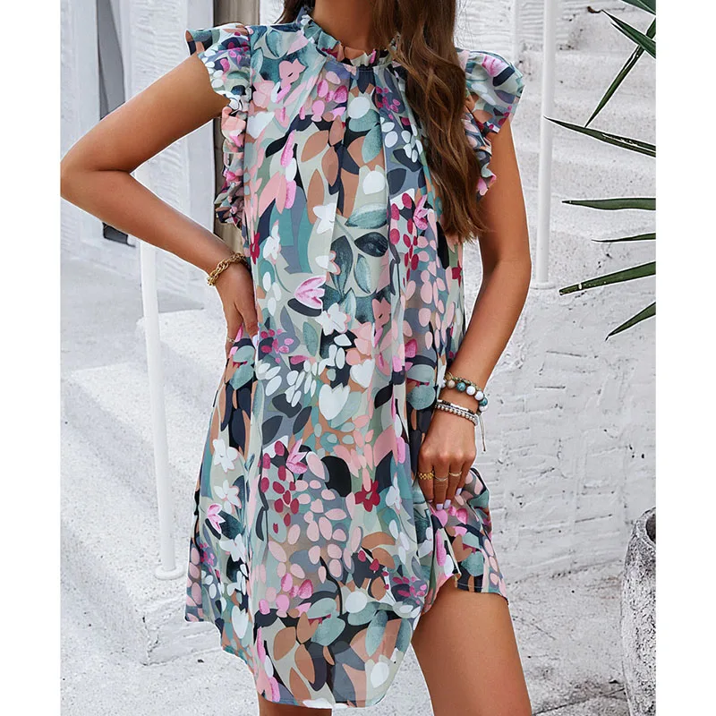 Custom Casual Fashion Deep V-neck Elegant Satin Dresses Women Good Quality Summer Sexy Bandage Dress/