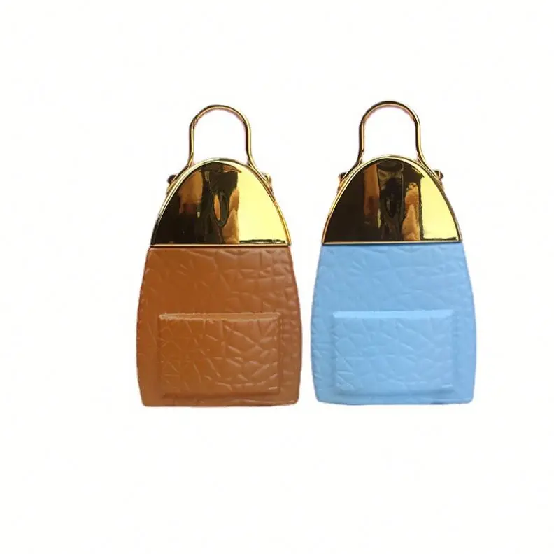 Hot Factory Egyptian Elegant Golden Stylish Spray Unique Luxury Perfume Glass Bottle Custom Label Cap