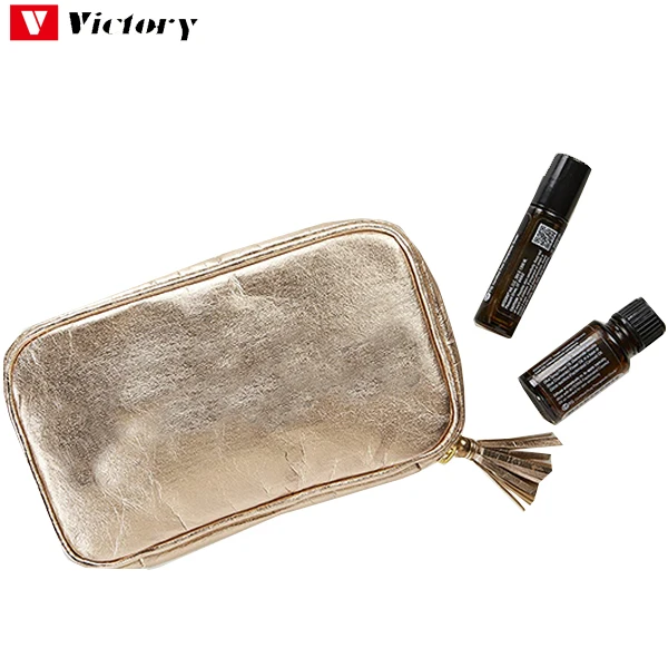 Stylish & Eco-Friendly Storage Carry Essential Oil Pouch Bag organiser essential oil bottle carrier bag clutch pouch