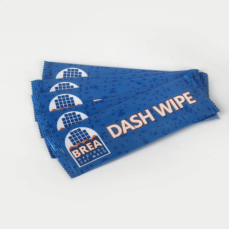 Car Wash Cleaning  wipes individual dash wipes mini pack disposable car wash dash wipes