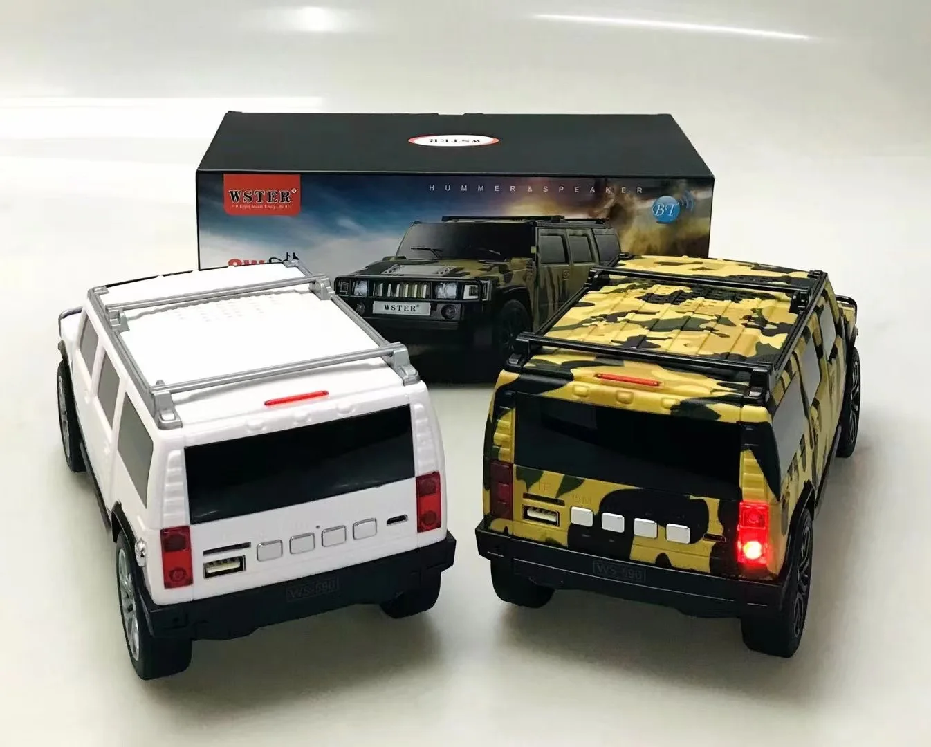 WS590 Outdoor Car RGB Party Home theater sound system Wireless USB TF Portable Smart Mini Computer Speaker