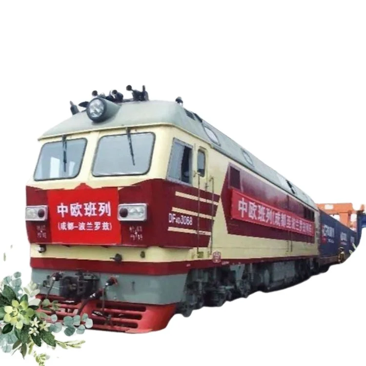 Professional International Shipping Agent Rail Train Transport Railway Freight to Europe Door to Door DDP Service to Italy