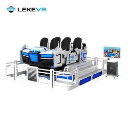 LEKE Franchise Starship Virtual Reality 9d Vr Simulator Theaher 6 Seats Cinema VR Game Machine