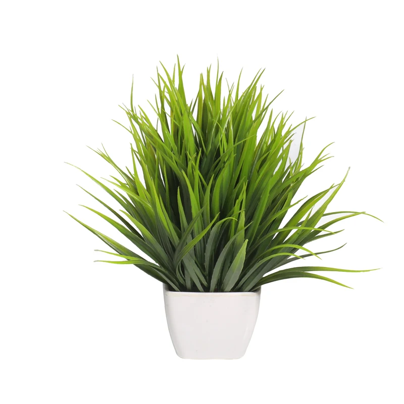 High quality plastic small artificial bonsai greenery potted mini plant for home garden decoration faux bonsai for tabletop