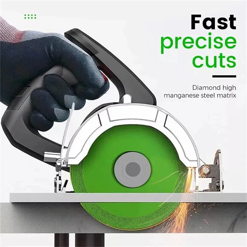 Glass Cutting Disc 100/115/125*22.23mm Ultra-thin Saw Blade Diamond Jade Wine Bottle Ceramic Polish Angle Grinder Machine