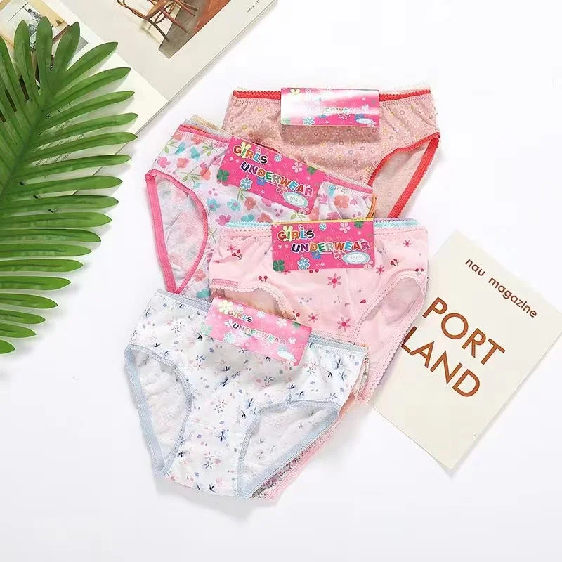 100% cotton children kids underwear panty