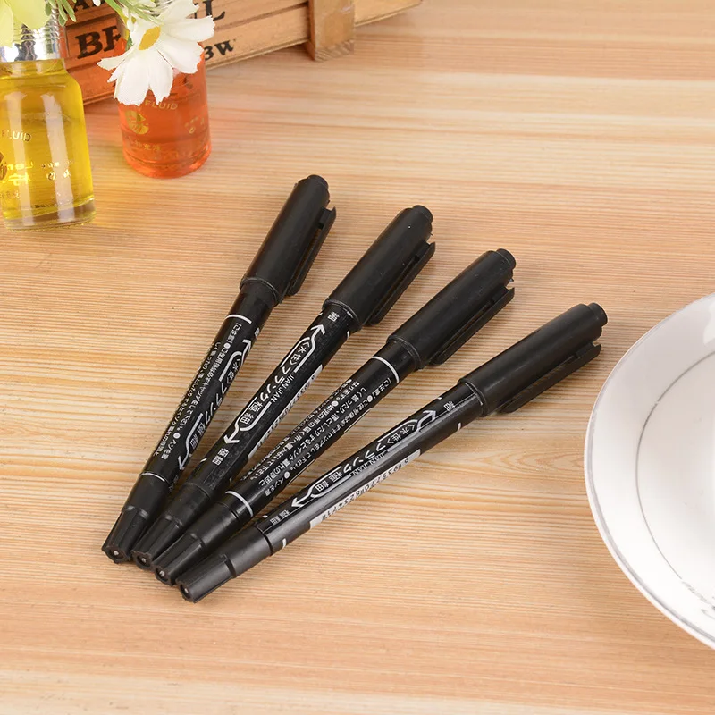 Hicen несмываемые чернила Тип двойной головкой Перманентный Маркер