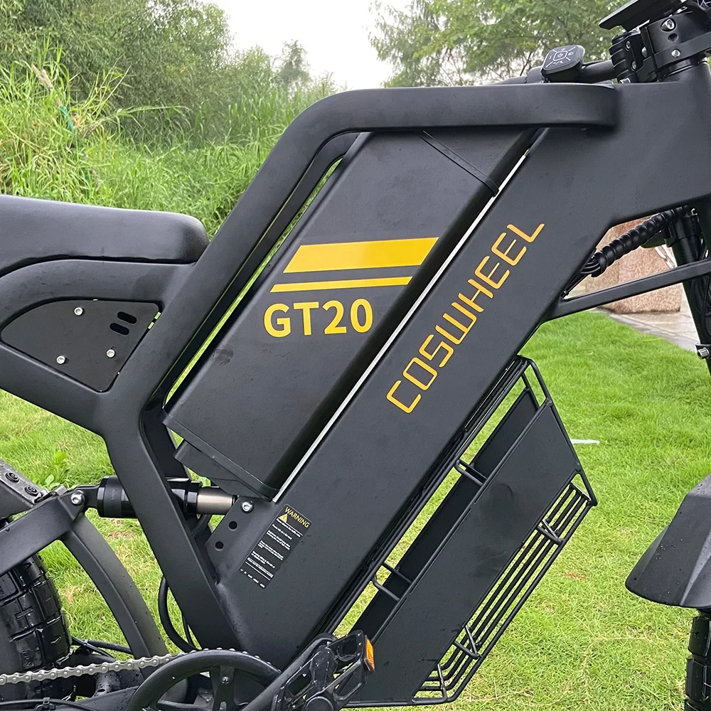 USA UK EU Warehouse Coswheel GT20 Fast Ebike 48V 1500W Rear Hub Super Motor Fat Tire Dirt Mountain e Bike Stealth Bomber e-Bike