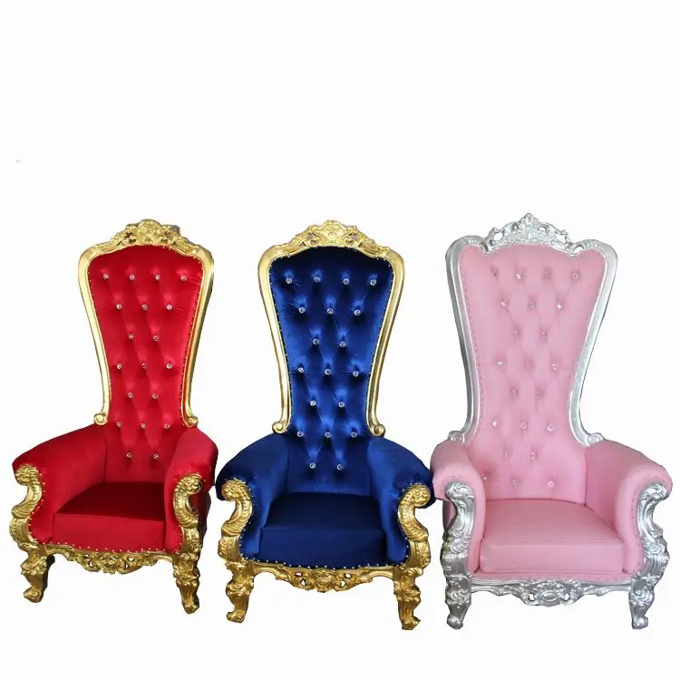 Hot sale  queen chair king throne with high quality
