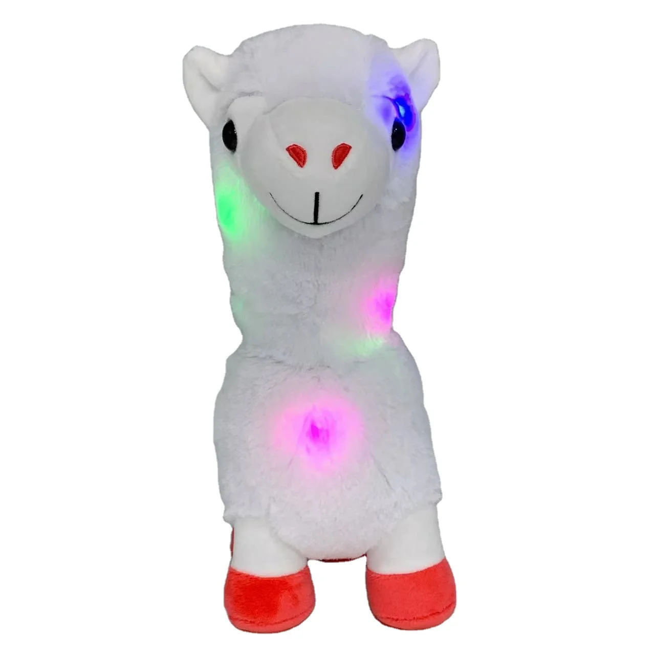 Best price Hot selling popular cute LED sheep animal stuffed plush toy