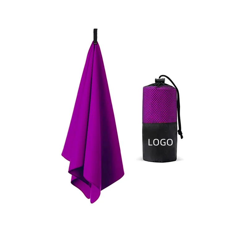 Высококачественное полотенце из микрофибры для йоги, быстросохнущее спортивное полотенце с логотипом