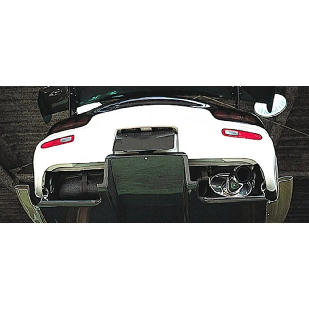Задний диффузор из углеродного волокна для Mazda RX7 FD3S 1992-1997 задний с лезвием