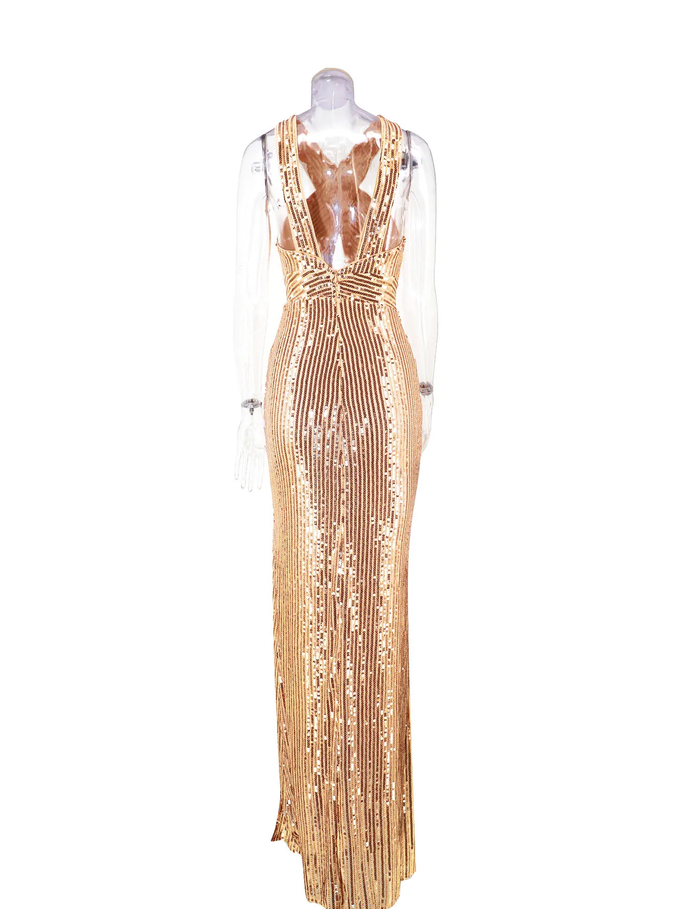 Womens Green Gold Sequin Wedding Dress Evening Formal Dresses Sparkly Bridesmaid Bridal Gowns Glitter Mermaid Clothes Prom Dress