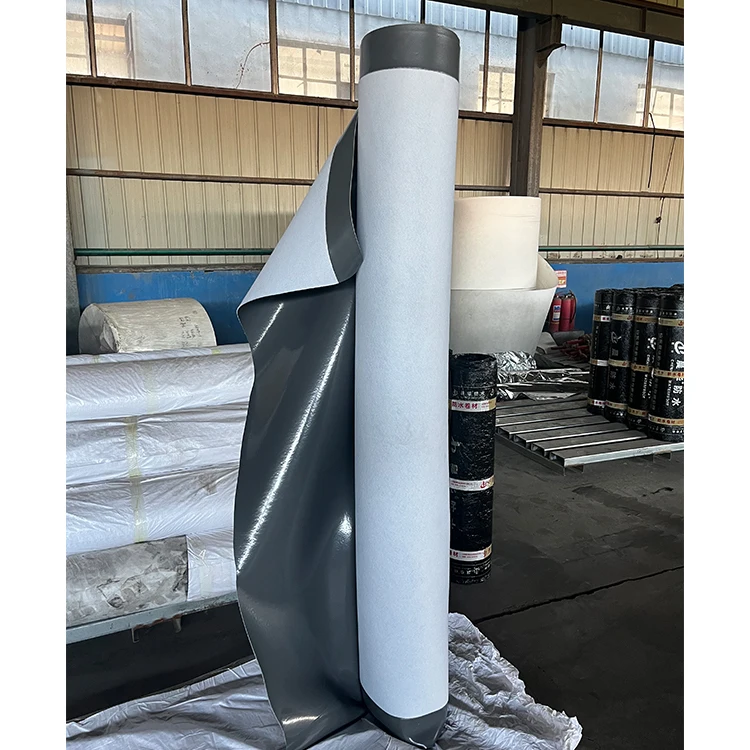 Pvc Waterproof Membrane Fleece Fabric Backed Fm Ce Polyvinyl Chloride Pvc Waterproof Membrane For Underground