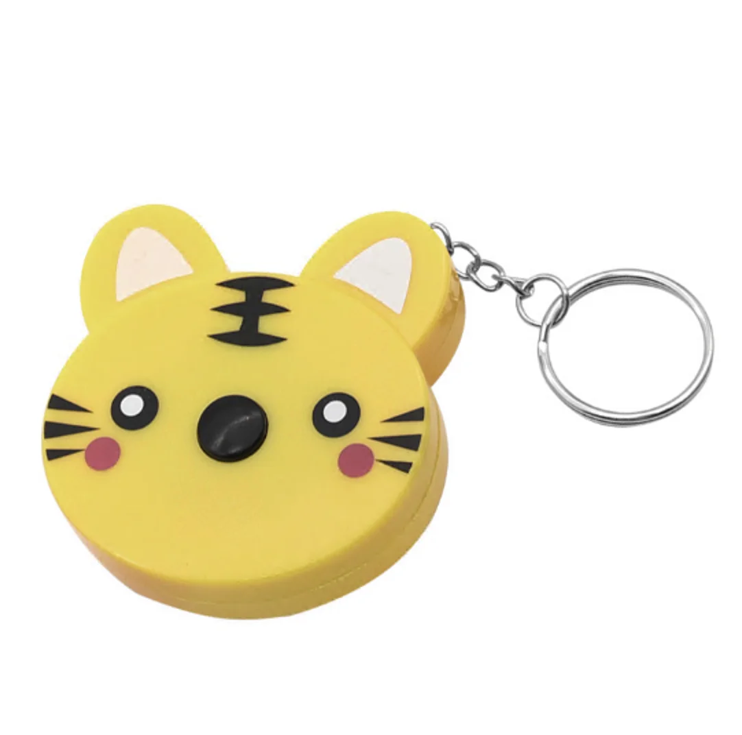 150cm Promotional Keychain Tape Measure animal shape measuring tape