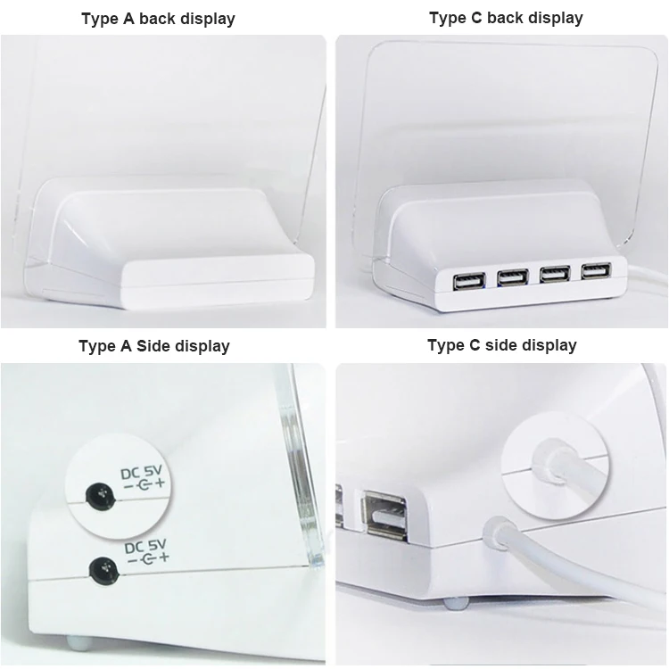 LED Green Blue Fluorescent Calendar Night Light Message Board Digital Alarm Clock