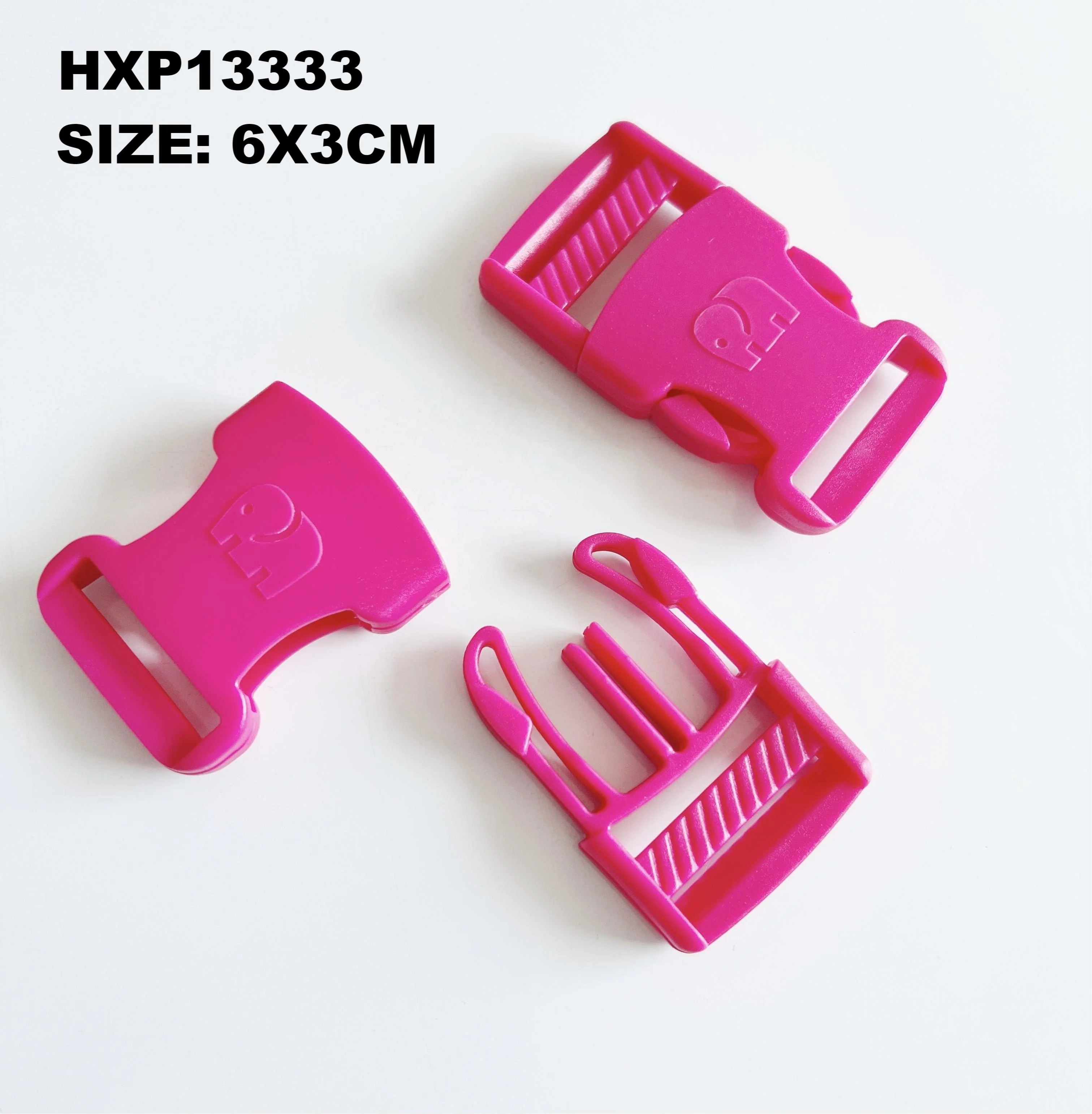 Colorful Backpacks Bag Strap Adjustment Buckle Pet Collar Plastic Side Release Buckles Embossed logo buckle