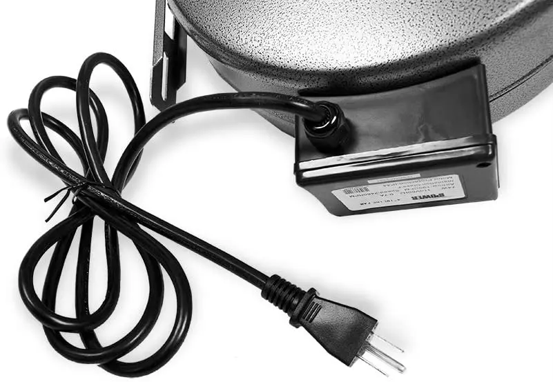 iPower GLFANXINLINE8 8 Inch 750 CFM Inline Duct Ventilation Fan HVAC Exhaust Blower for Grow Tent Grounded Power Cord