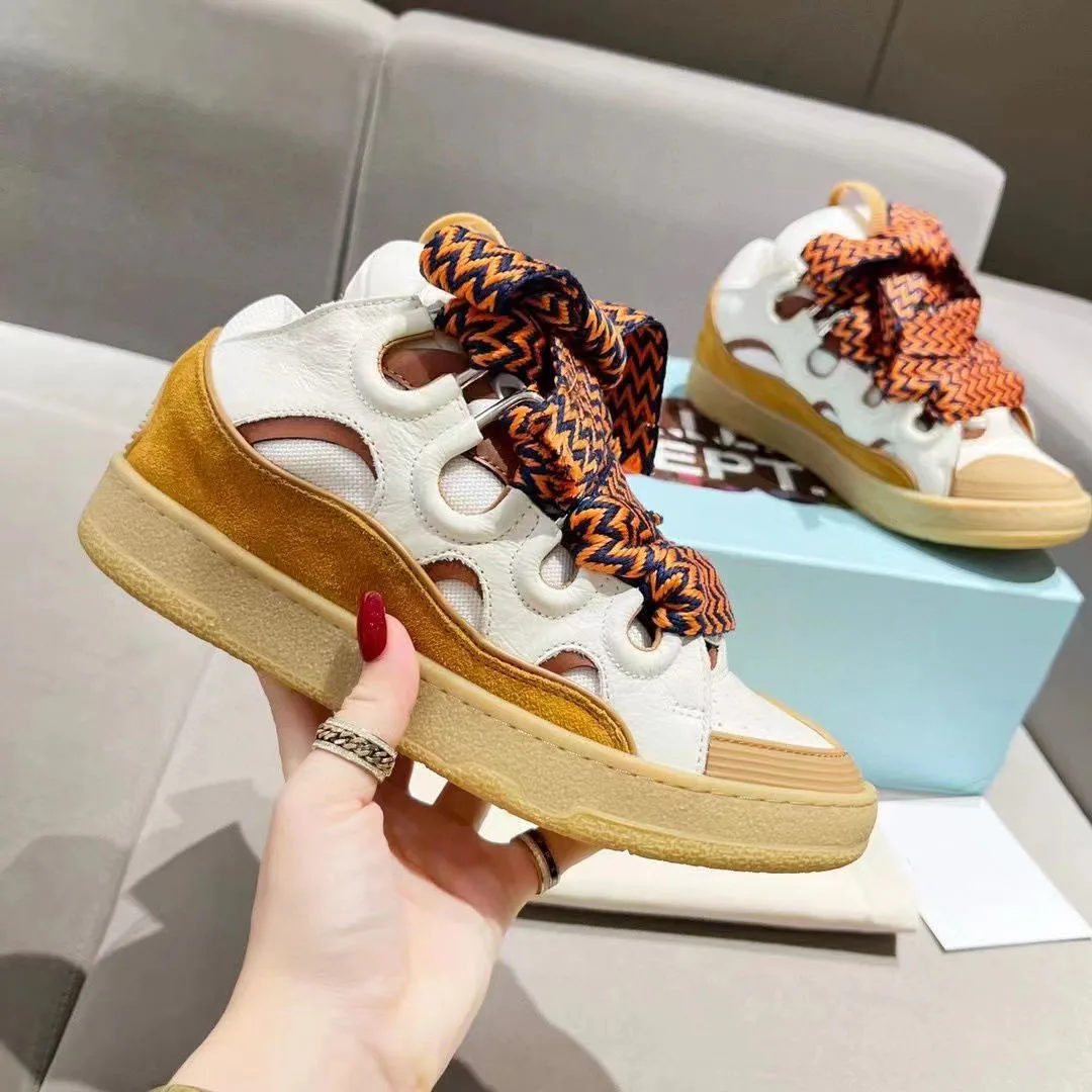 High Quality Fashion Luxury Original Chunky Casual Shoes Walking Style Designer Curb Sneakers Shoes