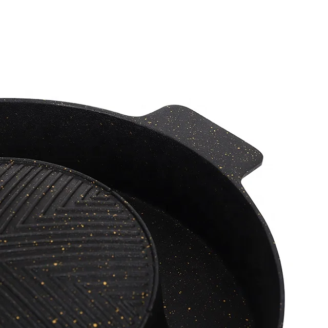 Aluminum Deep Mookata Grill and Pot for Singapore Thailand Phillopines